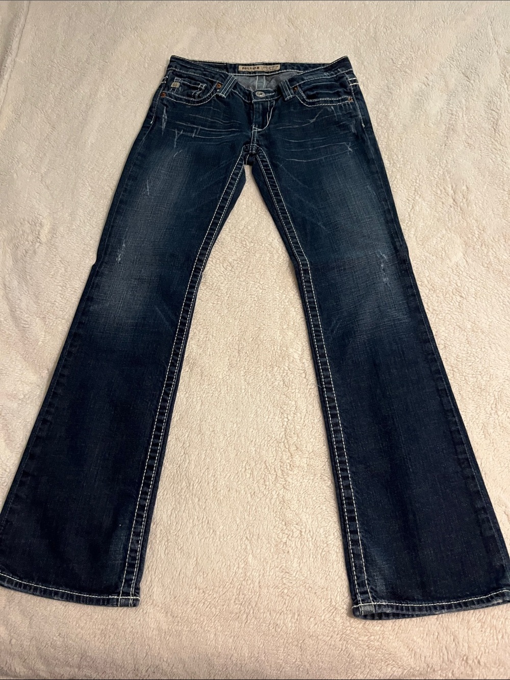 Big Star Dark Blue Bootcut Jeans